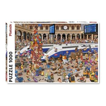 Puzzle 1000 Ruyer, Stacja Kolejowa PIATNIK